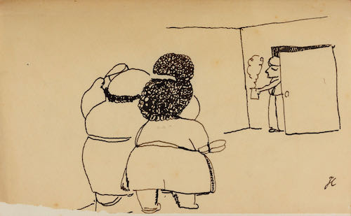 Jean Cocteau, Le Potomak, 1919, Dessin 2 | Статья на ArtWizard